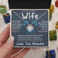 Soulmate Necklace For Women, To My Future Wife, Soulmate Gifts For Her, Future Wife Necklace, Necklaces For Girlfriend, To My Wife Necklace, Wife Necklace From Husband Necklace Message Card and Gift Box Styles on Birthday, Christmas, Valentine Love knot T