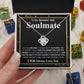 Gifts For Soulmate Birthday Gifts From Husband Necklace Valentines Day, Necklace for Future Soulmate, Valentine Necklace Jewelry for Wife Necklace Gifts from Husband - Soulmate Gift Necklace with Message Card and Gift Box.jpg Love knot Thang