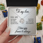 To My Love "Promise NecklaceGift for Fiance, Girlfriend, Future Wife, Wife. Fiance, Girlfriend, Future Wife, Wife Gift, Love Knot Meaningful Necklace Message Card and Gift Box Styles on Birthday, Christmas, Anniversary Love knot Thang