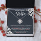 Soulmate Necklace For Women, To My Future Soulmate, Soulmate Gifts For Her, Future Wife Necklace, Necklaces For Girlfriend, To My Wife Necklace, Wife Necklace From Husband Necklace Message Card and Gift Box Styles on Birthday, Christmas, Valentine Love kn