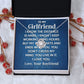 Couples Gifts Soulmate Necklace Gifts From Husband, Wedding Anniversary Jewelry For Wife From Husband, Wife Birthday Gifts From Husband, To My Unbiological Sister Message Card and Gift Box styles On Birthday, Christmas, Anniversary  Love knot Thang