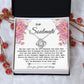 To My Soulmate Necklace, Necklaces For Wife from Husband, Soulmate Necklace to My Beautiful Wife, Necklace For Soulmate with Message Card and Necklace Gift Box Gift Box Styles on Birthday, Christmas, Wedding, Anniversary Love knot Thang