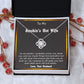 to My Smokin Hot Wife Necklace Future Wife Gifts, Promise Necklace For Her, Fiance Gifts For Her, Valentine Birthday Gifts For Future Wife With Message Card Box LED, Soulmate Necklace For Women, To My Wife Necklace Love knot Thang