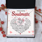 to my soulmate Love knot Thang