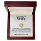 Gifts For Wife Birthday Gifts From Husband Necklace Valentines Day, Necklace for Future Soulmate, Wedding Anniversary Jewelry for Wife Necklace Gifts from Husband - Soulmate Gift Necklace with Message Card and Gift Box Love knot Thang