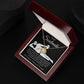 To My Soulmate Necklace For Women, Funny Gifts For Girlfriend,Valentine Christmas Presents For Girlfriend, Best Birthday Meaningful Gift Ideas For Wife, Women Romantic Jewelry For Her Anniversary Message Card and Gift Box Styles LOVE KNOT