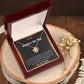 to My Smokin Hot Wife Necklace Future Wife Gifts, Promise Necklace For Her, Fiance Gifts For Her, Valentine Birthday Gifts For Future Wife With Message Card Box LED, Soulmate Necklace For Women, To My Wife Necklace Love knot Thang