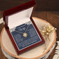 Wife Necklace Gift for Her, Soulmate Jewelry, Necklace for Future Wife, Wedding Anniversary Jewelry for Wife Necklace Gifts from Husband - Soulmate Gift Necklace with Message Card and Gift Box Love knot Thang