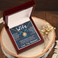 Soulmate Necklace For Women, To My Future Wife, Soulmate Gifts For Her, Future Wife Necklace, Necklaces For Girlfriend, To My Wife Necklace, Wife Necklace From Husband Necklace Message Card and Gift Box Styles on Birthday, Christmas, Valentine Love knot T