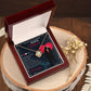 Couples Gifts, Nusre Wife Girlfriend Necklace Gifts From Husband, Wedding Anniversary Jewelry For Wife From Husband, Wife Birthday From Husband, To My Beautiful Girlfriend Message Card and Gift Box styles On Birthday, Christmas, Anniversary  Love knot Tha
