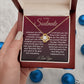 To My Soulmate Necklace For Women, Couple Gifts For Girlfriend, Valentine Christmas Presents For Girlfriend, Valentine Necklace Gifts For Wife, Women Romantic Jewelry For Her Vanlentine Day's Message Card and Gift Box Styles LOVE KNOT