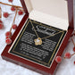 To My Beautiful Soulmate Necklace Gift for Her, Soulmate for Wife Valentine Gifts from Husband, Wedding Jewelry for Women, Soulmate Gifts, Message Card and Necklace Gifts Box Gift Box Styles on Birthday, Wedding, Anniversary, Valentine Love knot Thang