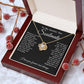 To My Smokin Hot Soulmate Necklace, Valentine Anniversary Jewelry for Women, Anniversary Gifts For Wife From Husband To My Wife Necklace Message Card and Necklace Gift Box Gift Box Styles on Birthday, Wedding, Anniversary, Valentine Love knot Thang