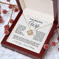 Soulmate Necklace Gifts From Husband, For Soulmate From Husband, Wife Gifts From Husband, Necklaces For Soulmate From Husband To My Wife Necklace Message Card and Necklace Gift Box Gift Box Styles on Birthday, Wedding, Anniversary, Valentine Love knot Tha