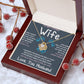 Soulmate Necklace For Women, To My Future Wife, Soulmate Gifts For Her, Future Wife Necklace, Necklaces For Girlfriend, To My Wife Necklace, Wife Necklace From Husband Necklace Message Card and Gift Box Styles on Birthday, Christmas, Valentine Love knot T