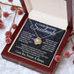 To My Beautiful Soulmate Necklace, Soulmate Jewelry For Women, Wife Necklace From Husband, Wife Anniversary Gifts Necklace For Wife, Soulmate Gifts For Her, To My Future Wife Necklace Soulmate Love knot Thang