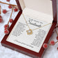 To My Smokin Hot Wife Necklace, Wedding Anniversary Jewelry for Women, Anniversary Gifts For Wife From Husband To My Wife Necklace Message Card and Necklace Gift Box Gift Box Styles on Birthday, Wedding, Anniversary, Valentine Love knot Thang