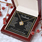 To My Soulmate Necklace gift Women, Necklaces For Wife from Husband, Soulmate Jewelry to My Future Wife Necklace and Necklace For Girlfriend with Message Card and Necklace Gift Box Gift Box Styles on Birthday, Christmas, Wedding, Anniversary Love knot Tha