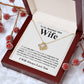 Gifts For Wife Birthday Gifts From Husband Necklace Valentines Day, Necklace for Future Soulmate, Wedding Anniversary Jewelry for Wife Necklace Gifts from Husband - Soulmate Gift Necklace with Message Card and Gift Box Love knot Thang