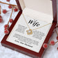 To My Beautiful Soulmate Necklace Gifts for Wife from Husband, Soulmate Valentine Gifts, Gift for Soulmate Necklace Message Card and Necklace Gift Box Gift Box Styles on Birthday, Wedding, Anniversary, Valentine Love knot Thang