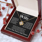 Gifts For Wife Birthday Gifts From Husband Necklace Valentines Days, Necklace for Future Soulmate, Anniversary Necklace Jewelry for Wife Necklace Gifts from Husband - Soulmate Gift Necklace with Message Card and Gift Box Love knot Thang