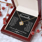 To My Beautiful Soulmate Necklace Gifts, Soulmate for Wife Birthday Gifts from Husband, Valentine for Women, Soulmate Gifts, Message Card and Necklace Gifts Box Gift Box Styles on Birthday, Wedding, Anniversary, Valentine Love knot Thang