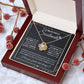 Couples Gifts To My Beautiful Soulmate Necklace From Husband, Wedding For Wife From Husband, Wife Wedding From Husband, To My Wife, Necklace Custom Name Message Card and Gift Box Styles on Birthday, Christmas, Wedding, Anniversary Love knot Thang