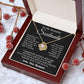 Soulmate Necklace from Husband, Wedding Anniversary Romantic Gifts for Wife from Husband to My Wife Necklaces for Wife Birthday Gifts, Wife Jewelry Necklace Message Card and Necklace Gift Box Gift Box Styles on Birthday, Wedding, Anniversary, Valentin Lov