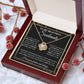 To My Beautiful Soulmate Necklace, Love knot Necklace for Girlfriend, Soulmate Jewelry, Soulmate Necklace, Future Wife Gift, Necklace for Wife from Husband Necklace Message Card and Gift Box Styles on Birthday, Christmas, Wedding, Anniversary Love knot Th