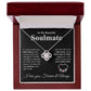 To My Future Wife Necklace My Last Everything, Promise Necklace For Her, Fiance Gifts For Her, Valentine Gifts For Future Wife With Message Card Box LED, Soulmate Necklace For Women, To My Wife Necklace Love knot Thang