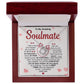 to my soulmate Love knot Thang