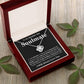 Gifts For Soulmate Birthday Gifts From Husband Necklace Valentines Day, Necklace for Future Soulmate, Valentine Anniversary Jewelry for Wife Necklace Gifts from Husband - Soulmate Gift Necklace with Message Card and Gift Box Love knot Thang