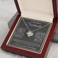 To My Future Wife Necklace, to my Wife Necklace, Necklaces For Wife From Husband, To My Beautiful Soulmate Necklace, Necklace Custom Name Message Card and Gift Box Styles on Birthday, Christmas, Wedding, Anniversary, Valentine Love knot Thang
