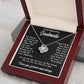 To My Soulmate Necklace Gift for Her, Soulmate Jewelry, Necklaces for Wife from Husband, Anniversary, To My Wife Necklace, Soulmate Gifts, Necklace Message Card and Gift Box Styles on Birthday, Wedding, Anniversary, Valentine Love knot Thang