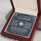 To My Beautiful Soulmate Necklace Gift for Her, Soulmate for Wife Valentine Gifts from Husband, Birthday Jewelry for Women, Soulmate Gifts, Message Card and Necklace Gifts Box Gift Box Styles on Birthday, Wedding, Anniversary, Valentine Love knot Thang