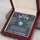Soulmate Necklace For Women, To My Future Wife, Soulmate Gifts For Her, Future Wife Necklace, Necklaces For Girlfriend, To My Wife Necklace, Wife Necklace From Husband Necklace Message Card and Gift Box Styles on Birthday, Christmas, Valentine Love knot T