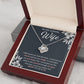 Soulmate Necklace For Women, To My Future Soulmate, Soulmate Gifts For Her, Future Wife Necklace, Necklaces For Girlfriend, To My Wife Necklace, Wife Necklace From Husband Necklace Message Card and Gift Box Styles on Birthday, Christmas, Valentine Love kn