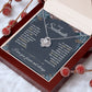 To My Soulmate Necklace for Women, Necklaces Gift For Wife from Husband, Soulmate Jewelry to My Future Wife Necklace, Necklace For Girlfriend with Message Card and Necklace Gift Box Gift Box Styles on Birthday, Christmas, Wedding, Anniversary Love knot Th