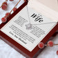 To My Beautiful Soulmate Necklace Gifts for Wife from Husband, Soulmate Valentine Gifts, Gift for Soulmate Necklace Message Card and Necklace Gift Box Gift Box Styles on Birthday, Wedding, Anniversary, Valentine Love knot Thang
