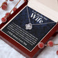 Gifts For Wife Birthday Gifts From Husband Necklace Valentines Day, Necklace for Future Soulmate, Wedding Valentine Jewelry for Wife Necklace Gifts from Husband - Soulmate Gift Necklace with Message Card and Gift Box Love knot Thang