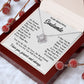 To My Soulmate Necklace Gift for Her, Soulmate Necklace, Necklaces for Wife from Husband, Valentine To My Wife Necklace, Soulmate Gifts, Necklace Message Card and Gift Box Styles on Birthday, Wedding, Anniversary, Valentine Love knot Thang