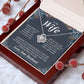 Valentine Gifts To My Soulmate Necklace Gifts for Wife from Husband, Soulmate Anniversary Gifts, Gift for Soulmate Necklace Message Card and Necklace Gift Box Gift Box Styles on Birthday, Wedding, Anniversary, Valentine Love knot Thang