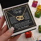 Wife Necklace from Husband, Valentine Romantic Gift for Wife from Husband to My Wife Necklaces for Wife Anniversary Gifts, Wife Jewelry Necklace Message Card and Necklace Gift Box Gift Box Styles on Birthday, Wedding, Anniversary, Valentine Interlocking H