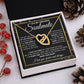 To My Amazing Solmate Necklace Gift From Husband To My Badass Wife Pendant Valentine Jewelry with Message Card and Gift Box. Gift for Wife. Necklace Gift Set for Wife Necklace Gifts Box Gift Box Styles Interlocking Heart