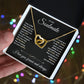 To My Soulmate Necklace for Women, Necklaces For Wife from Husband, Soulmate Jewelry to My Future Wife Necklace and Necklace For Girlfriend with Message Card and Necklace Gift Box Gift Box Styles on Birthday, Christmas, Wedding, Anniversary Interlocking H