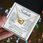 to My Soulmate Necklace from Husband, Necklaces for Wife from Husband, to My Soulmate Necklace for Women, Soulmate Jewelry for Wife Anniversary Jewelry Gifts for Wife Birthday Gifts from Husband Interlocking Heart