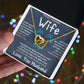Soulmate Necklace For Women, To My Future Wife, Soulmate Gifts For Her, Future Wife Necklace, Necklaces For Girlfriend, To My Wife Necklace, Wife Necklace From Husband Necklace Message Card and Gift Box Styles on Birthday, Christmas, Valentine Interlockin