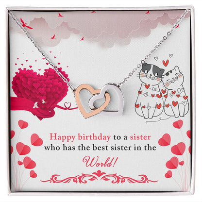 Couples Gifts ,Dear Sister, Special Gift For Soul Sister, To My Soul Sister Gift, Best Friend, Anniversary Friendship Gift, Soul Sister Birthday Necklace Jewelry Gift, Necklace Message Card and Gift Box Styles on Birthday, Christmas, Anniversary  Interloc