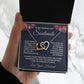 Soulmate Necklace Gifts from Husband, Wedding Anniversary Gifts for Wife from Husband, Wife Birthday Gifts from Husband, To My Wife Necklace Message Card and Necklace Gifts Box Gift Box Styles on Birthday, Wedding, Anniversary, Valentine Interlocking Hear