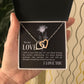 The Love Knot Necklace To My Love Knot Necklace, Happy First anniversary, Unique Gift from Husband, Best Jewelry for Wife, Necklace Message Card and Gift Box Styles on Birthday, Christmas, Anniversary  Interlocking Heart